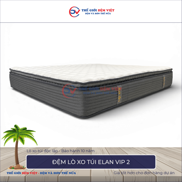 Đệm lò xo Elan Vip 2